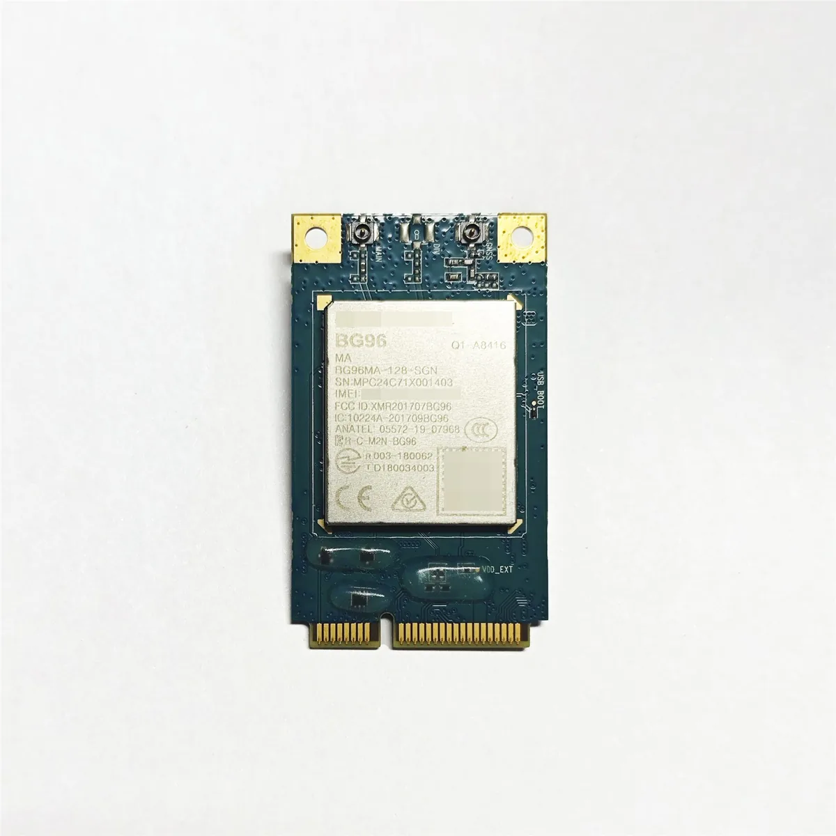 BG96 module top view