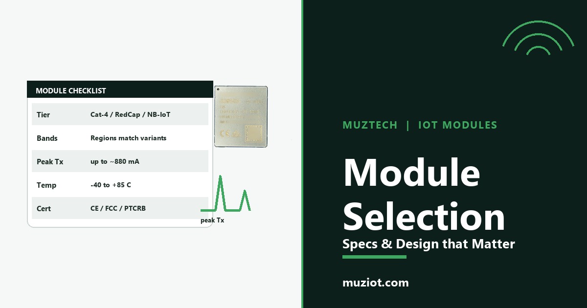 You are currently viewing How to Choose a Cellular Module: The Specs and Design Points That Matter