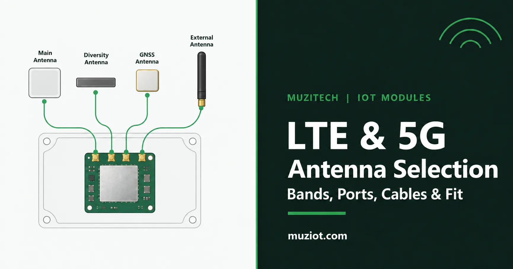 Read more about the article LTE and 5G Antenna Selection for IoT Devices
